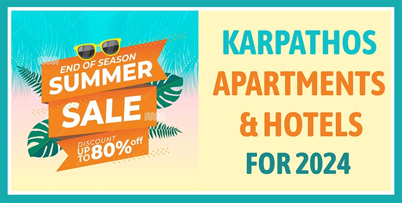 Karpathos island apartments