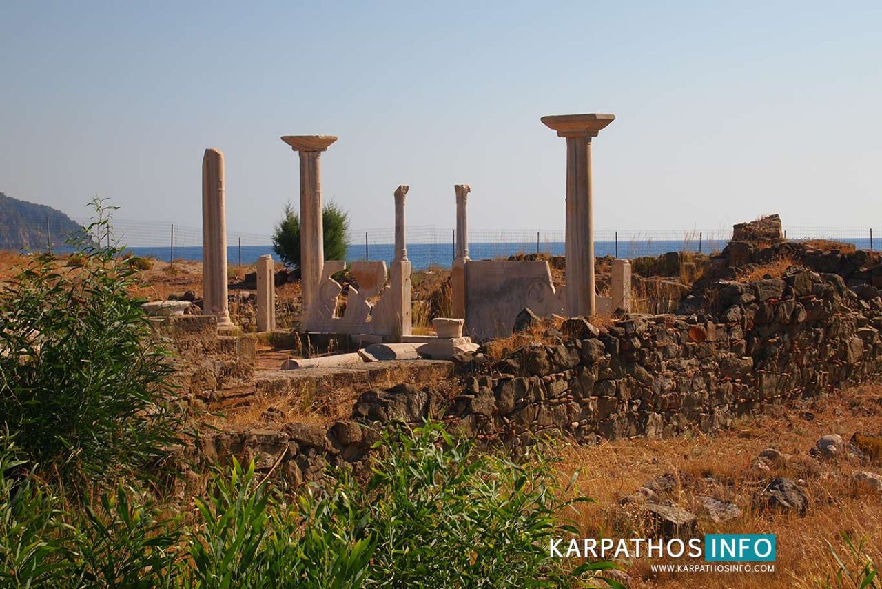 Chapel of Agia Fotini Pigadia sights in Karpathos island