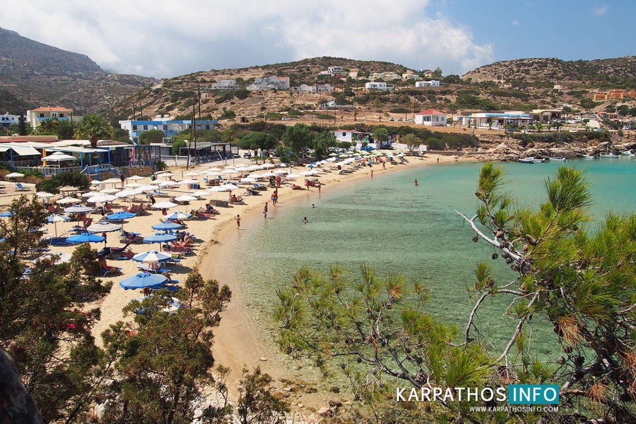Amoopi beach Karpathos Greece