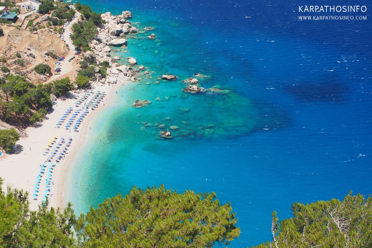 Apella beach Karpathos island, Greece