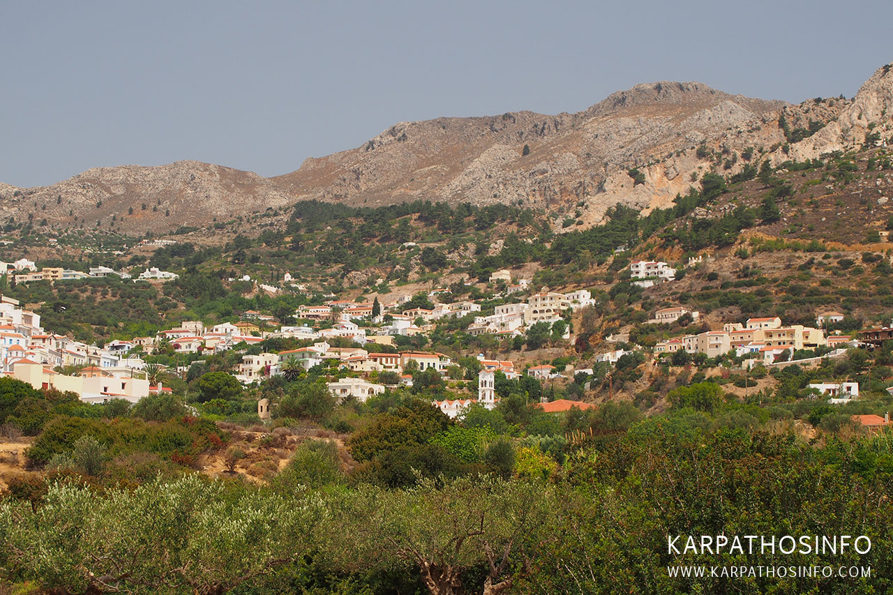 Greece Aperi village Karpathos island