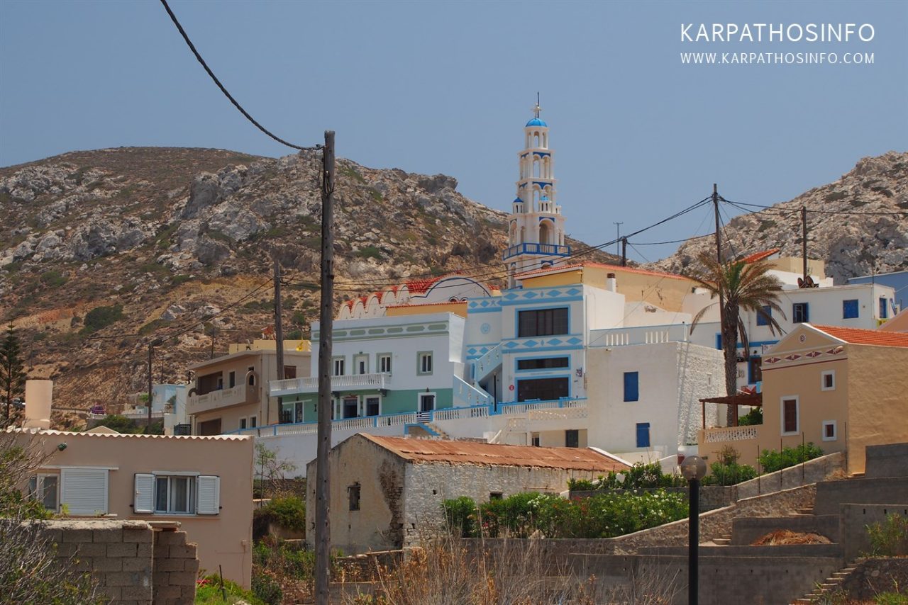 Karpathos sights, attractions in Karpathos Greece Ypapanti church