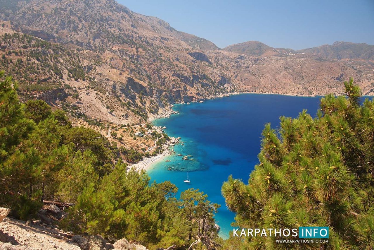 View to Greece Karpathos island