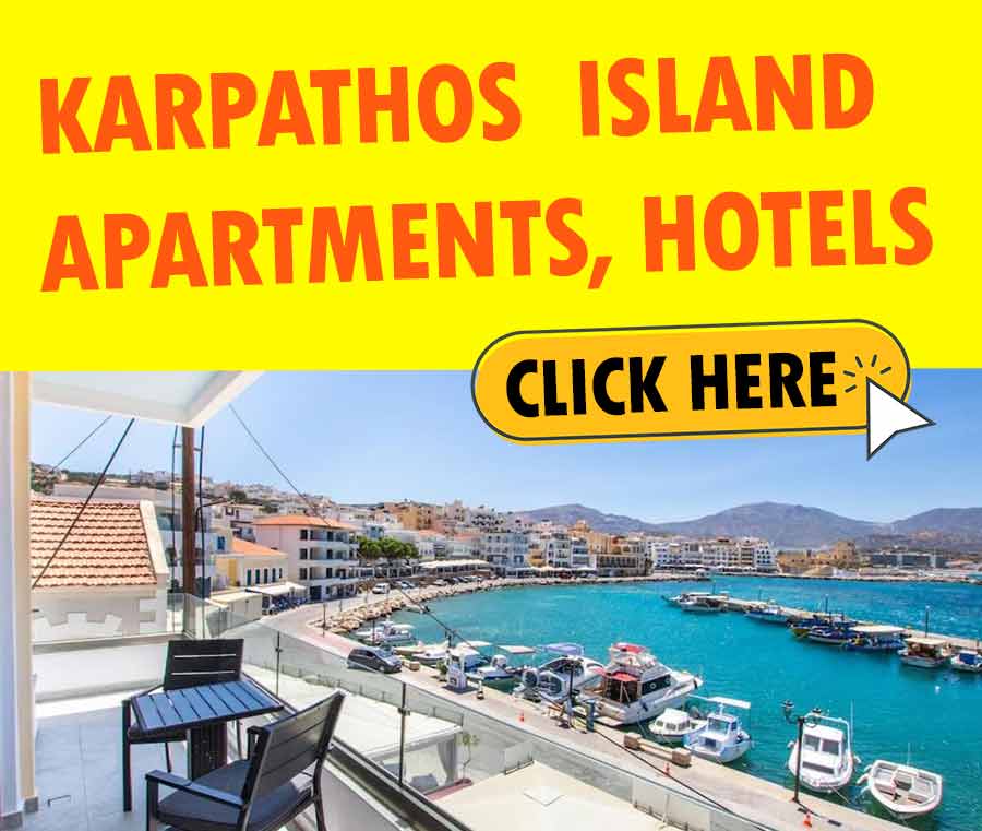 Karpathos Greece apartments hotels