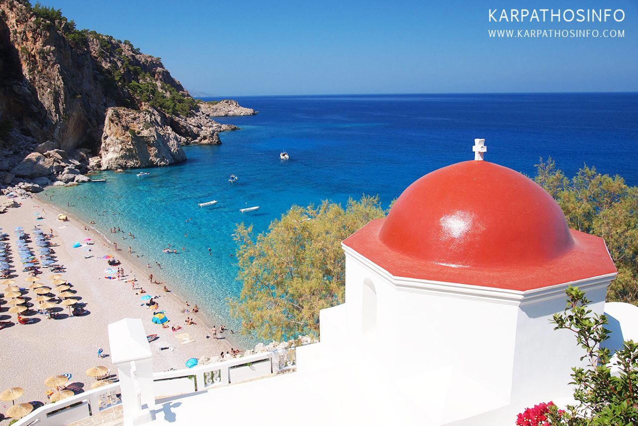 Karpathos island best beaches (Kyra Panagia)