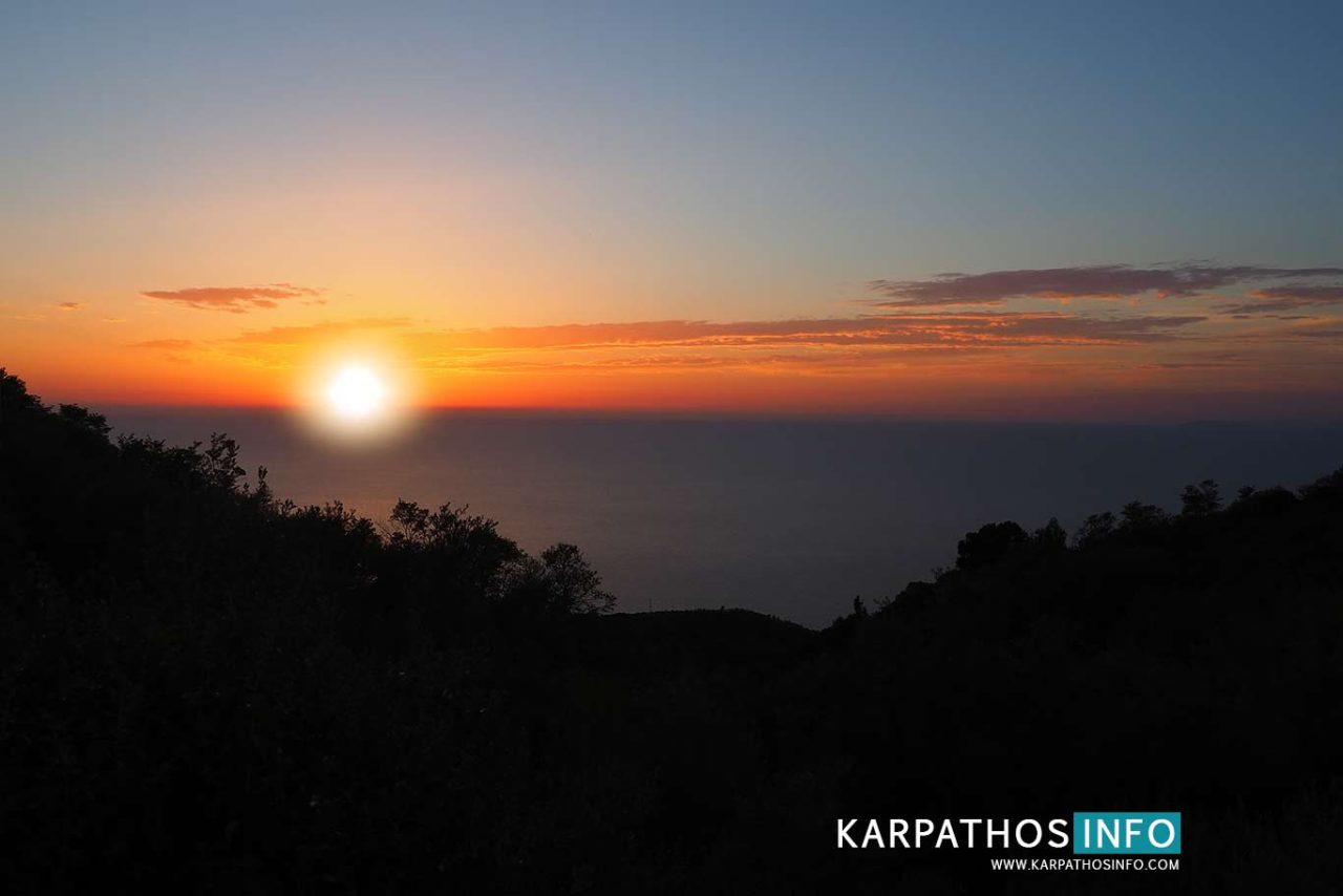 Karpathos sunset