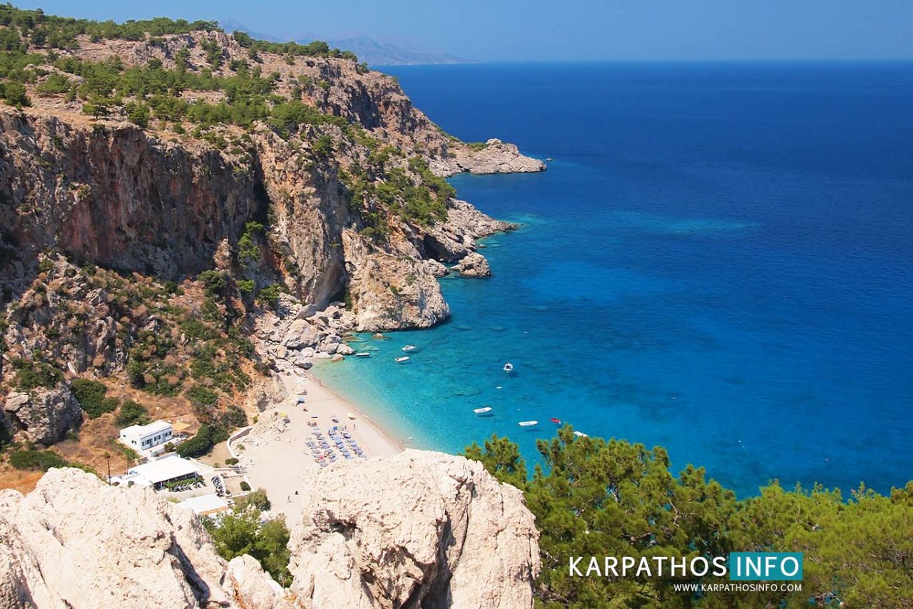 Karpathos Kyra Panagia beach (Παραλία Κυρά Παναγία)
