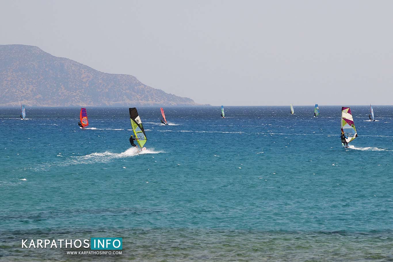 Karpathos windsurf Guide to windsurf of Karpathos, Greece in Kipi Afiartis
