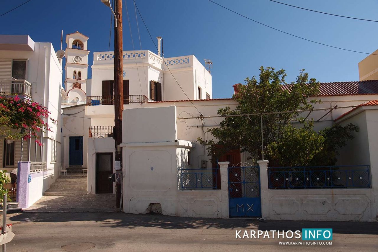 Kimissis Tis Theotokou church in Menetes, Karpathos