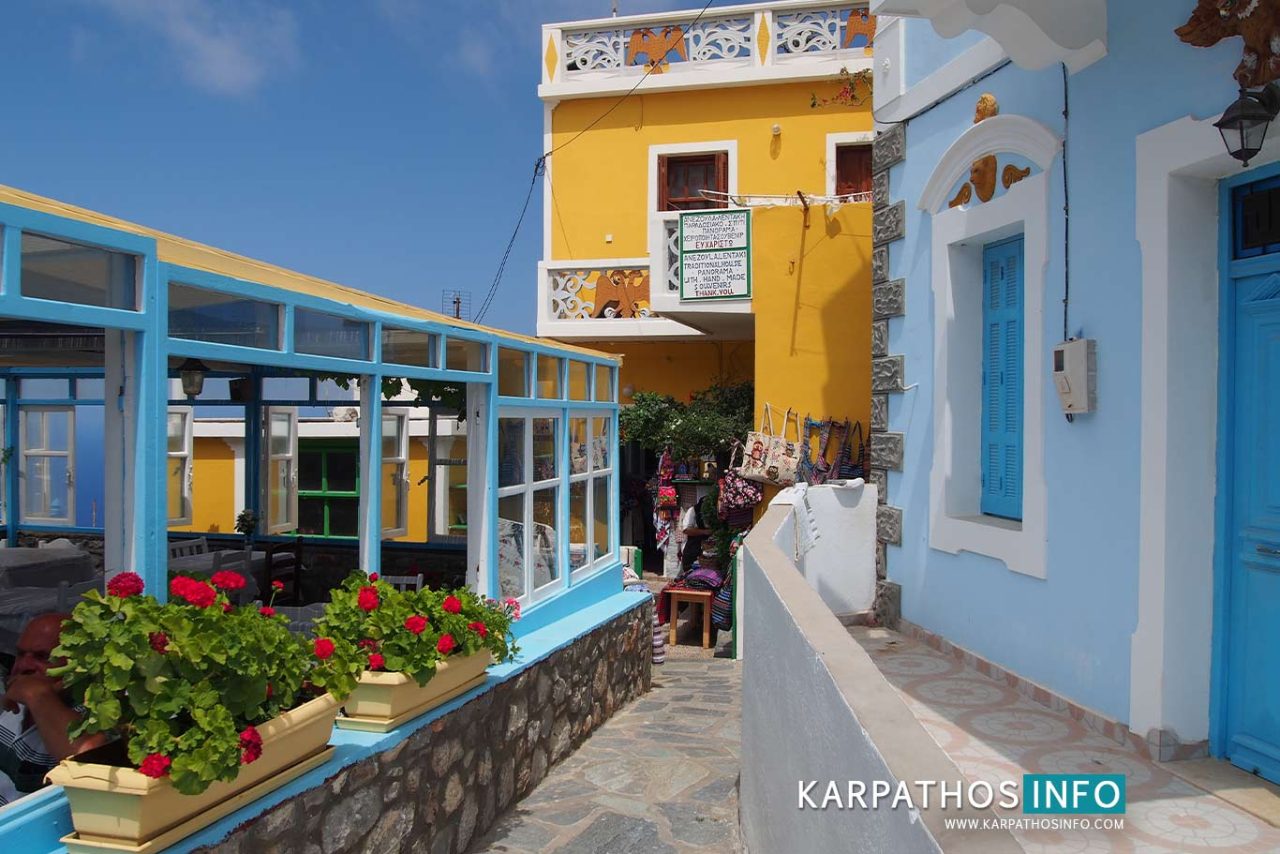 Olymbos (Olympos) travel guide in Karpathos island Greece 