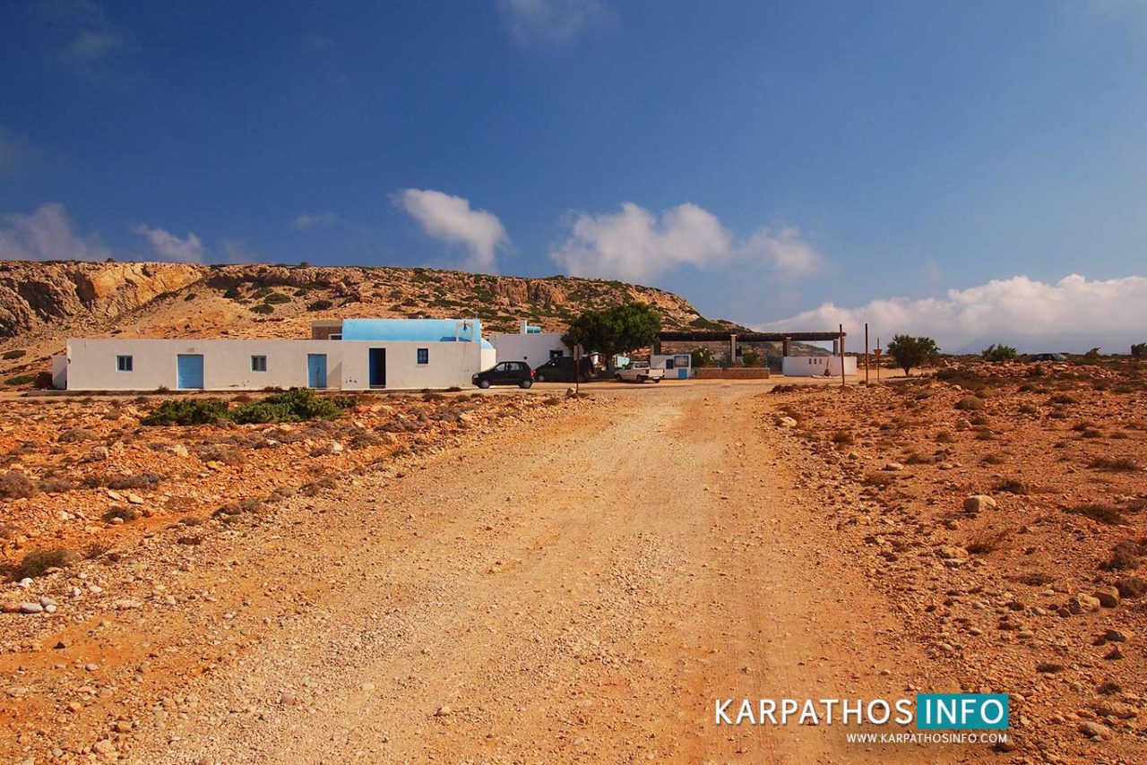 View to Agios Theodoros in Karpathos island